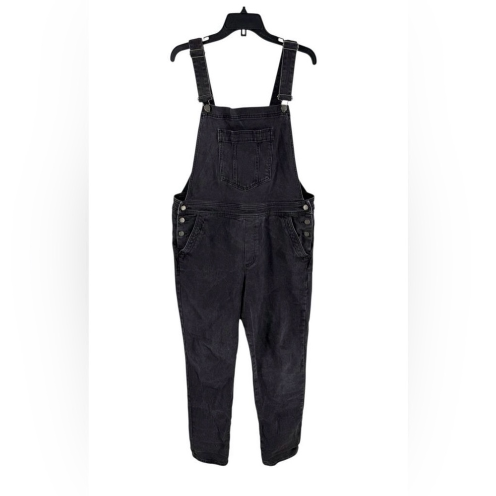 Boden Black Denim Overalls‎